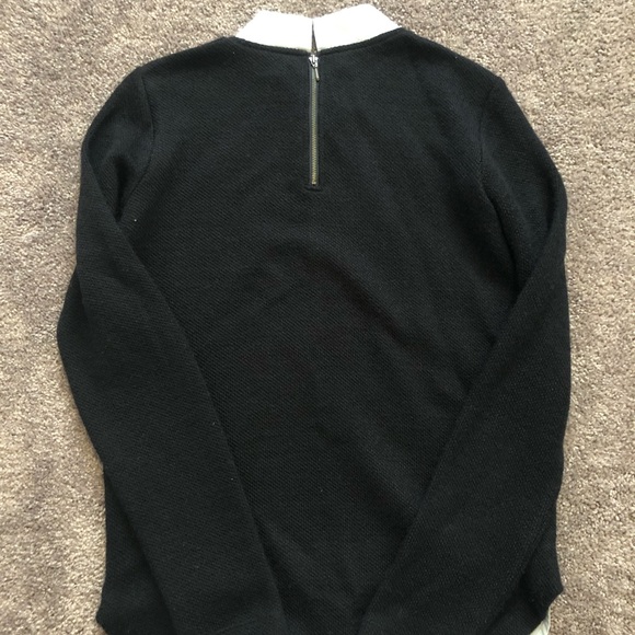 TWIK collared navy blue sweater - Picture 3 of 3